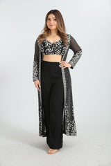 Raisa Hand-Embroidered Jacket Set