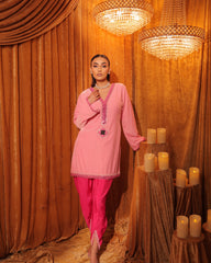 Pink Velvet Tulip Set