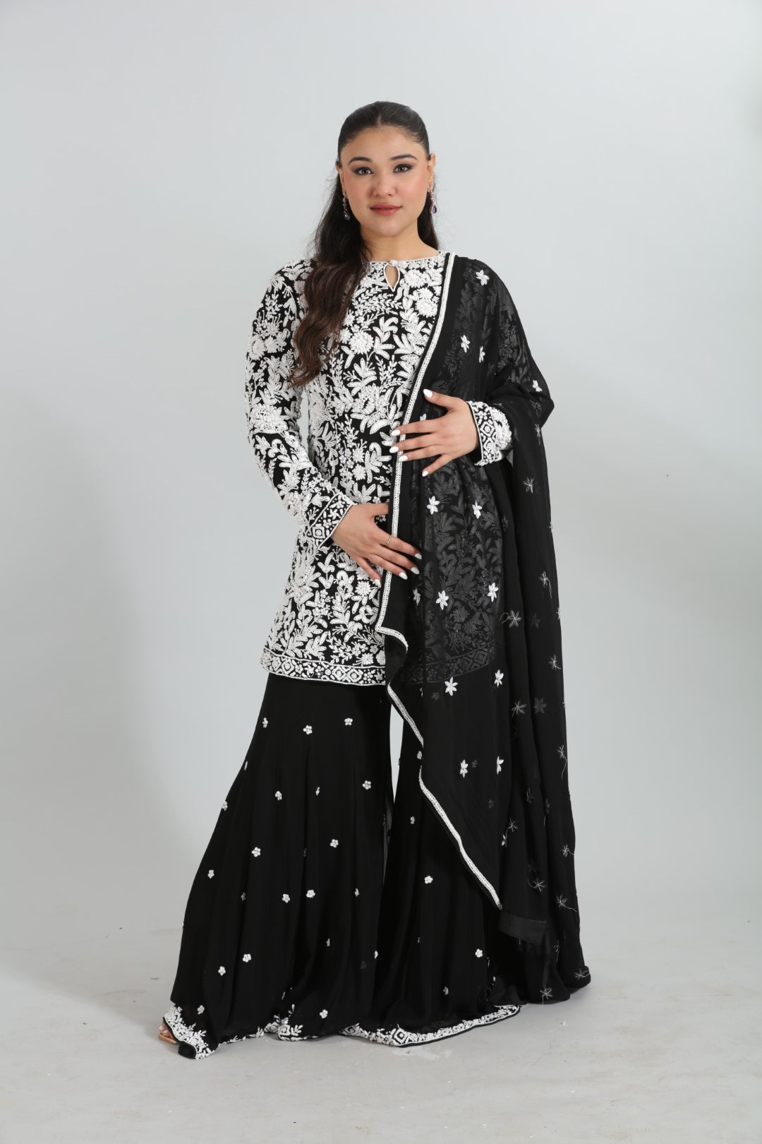 Afsana — Classic Embroidered Kurta Set