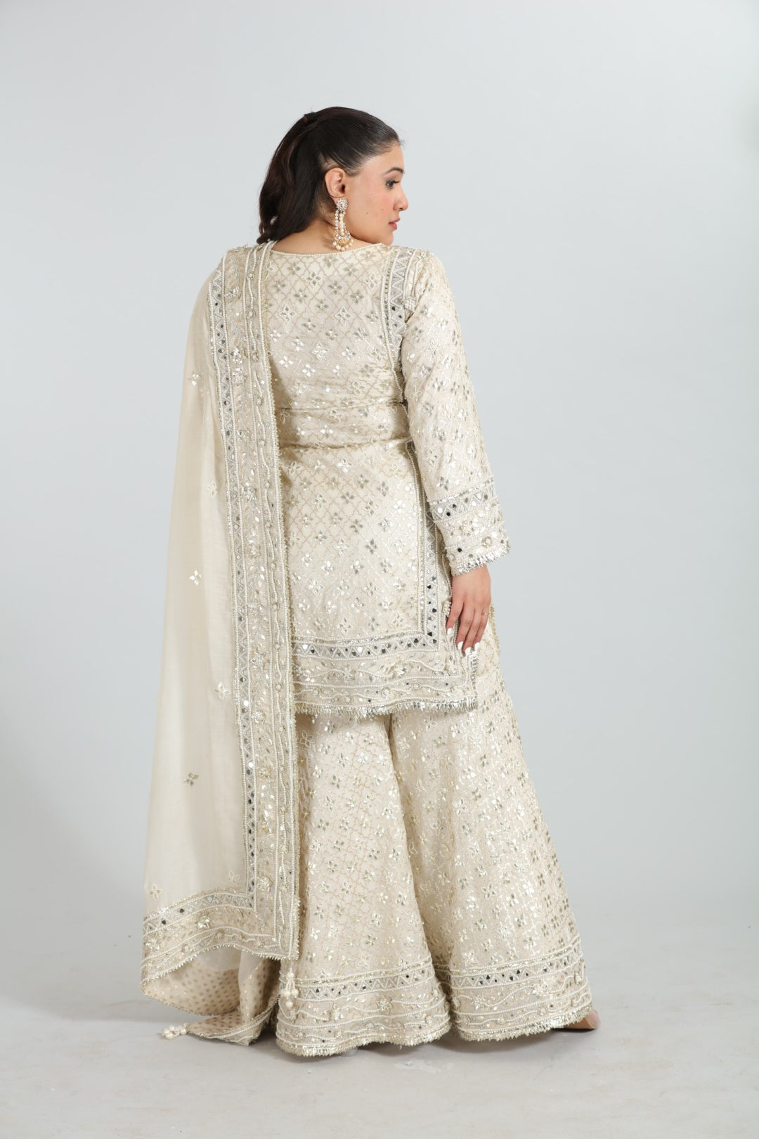 Sehrish — Chanderi Gotta Patti Sharara Set