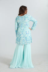 Maira  Hand-Embroidered Georgette Set