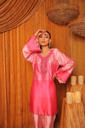 Pink Shaded Kurta Set