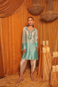 Mint Blue Shaded Kurta Set