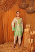 Mint Green Shaded Kurta Set