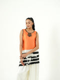 Tangerine Kurta Set