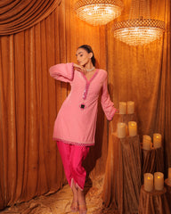 Pink Velvet Tulip Set