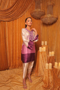 Purple Shaded Kurta Set